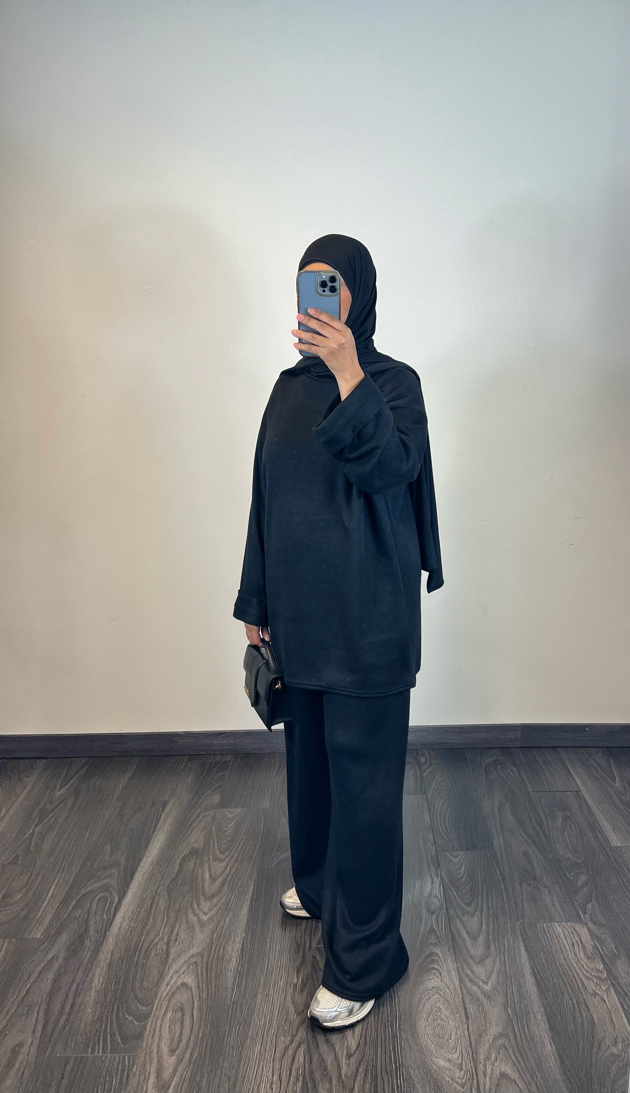 Ensemble doux, couleur noir