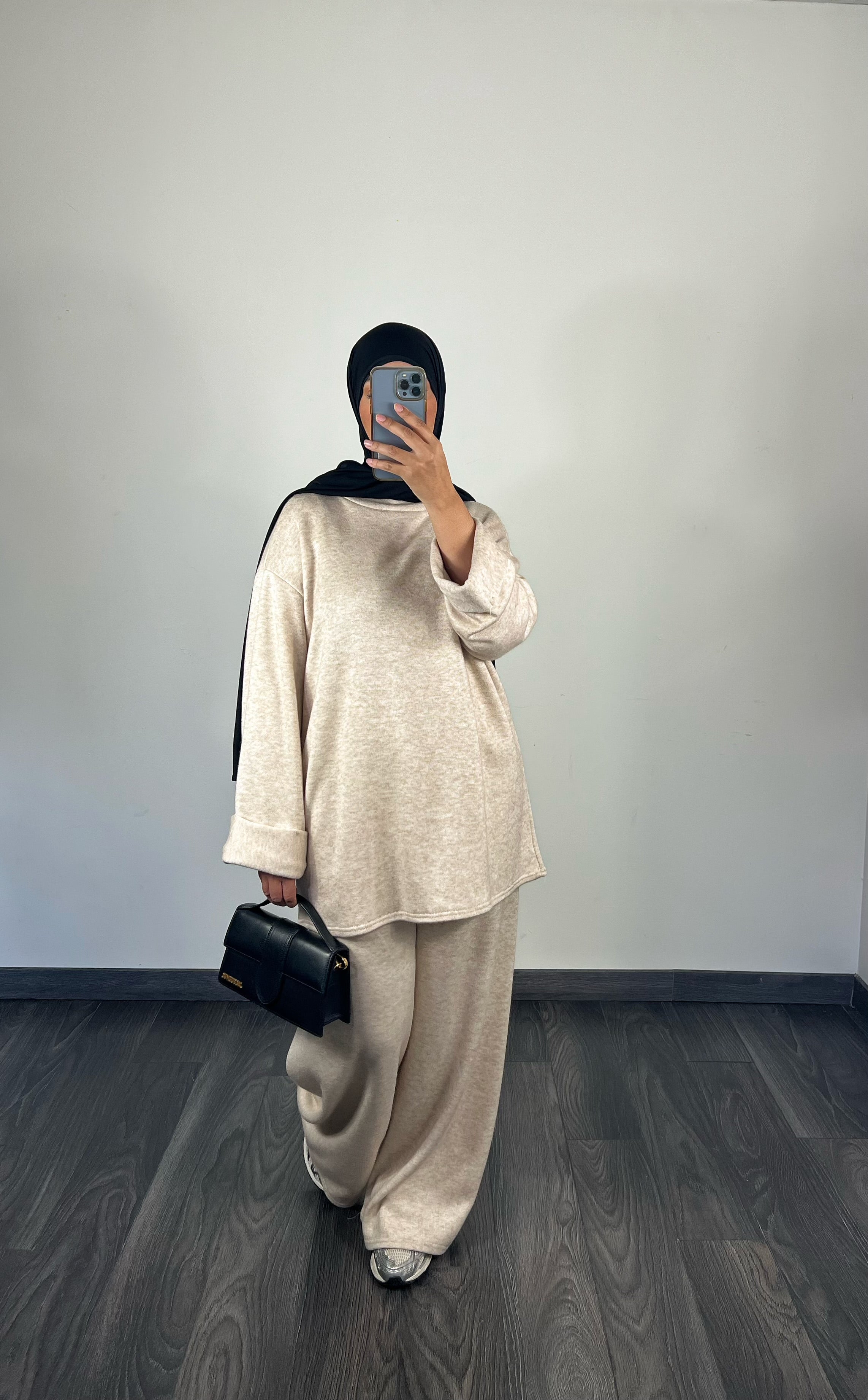 Ensemble doux, couleur beige