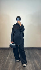 Ensemble doux, couleur noir