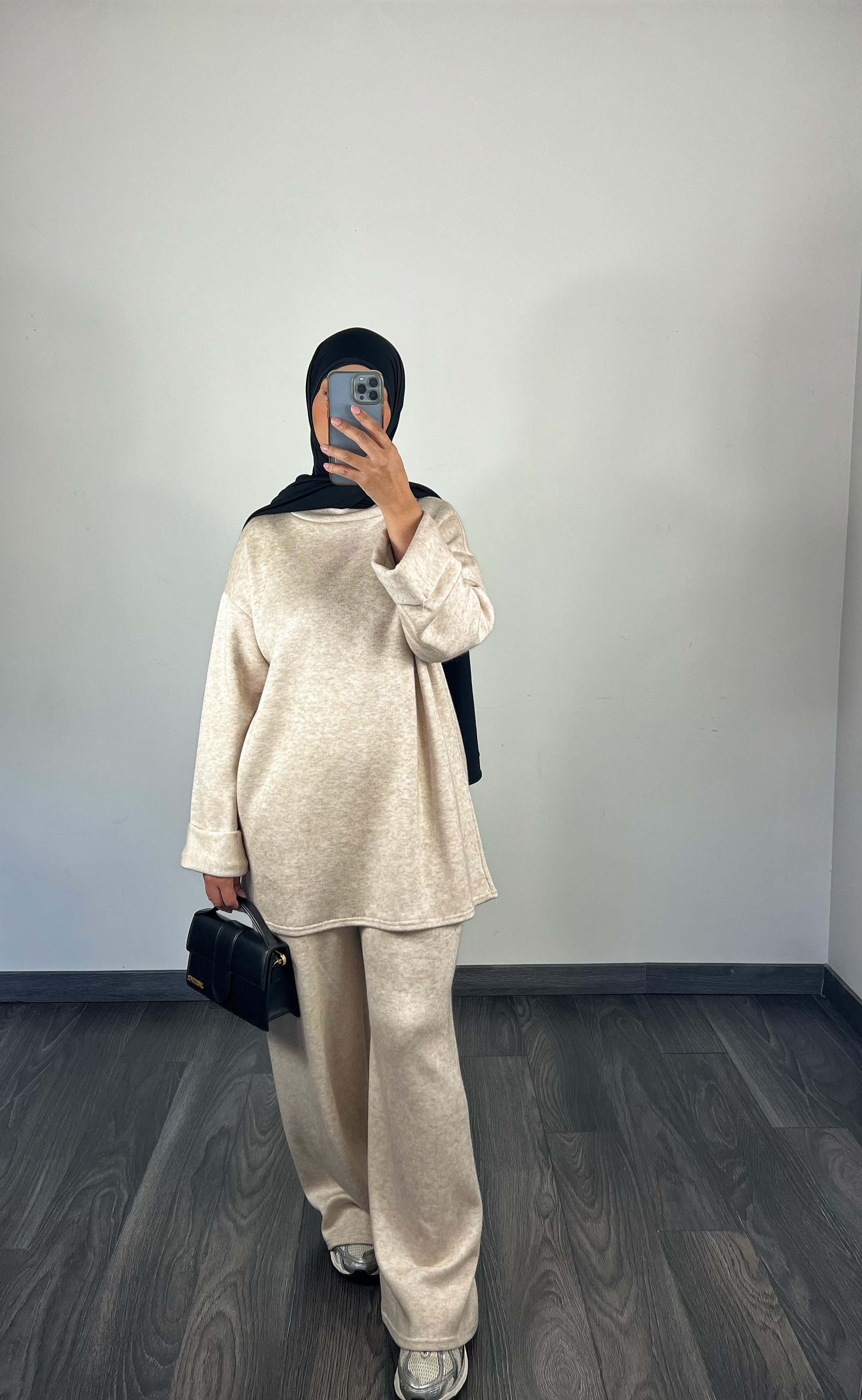 Ensemble doux, couleur beige