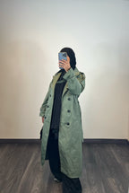 Manteau trench, couleur kaki