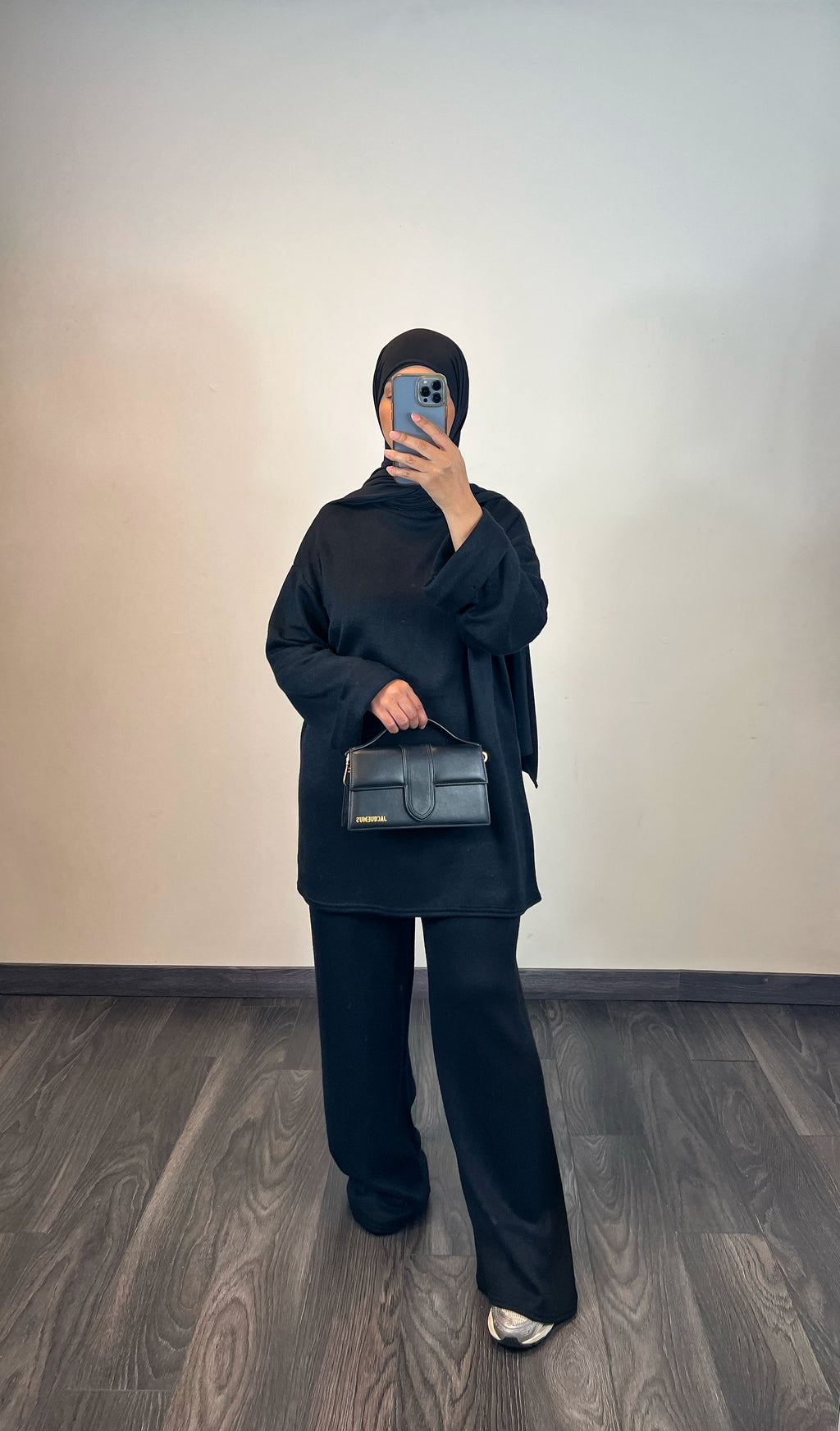 Ensemble doux, couleur noir
