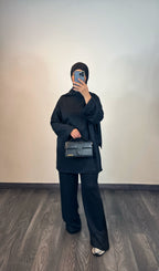 Ensemble doux, couleur noir